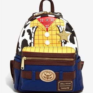 Loungefly Blue and Brown Toy Story Backpack